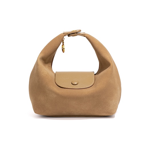 Nylon Dumpling Bag D2381 Khaki Matte