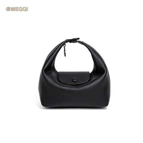 Nylon Dumpling Bag D2381 W2381 Black