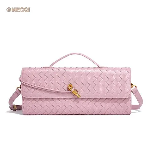 Pu Accordion Crossbody Bag Lotus Pink