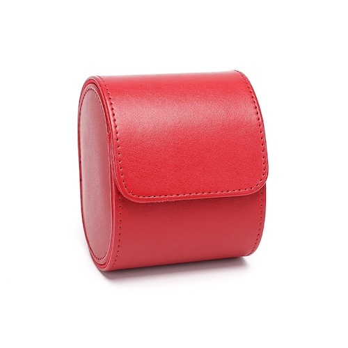 Pu Leather Watch Box 1 Slot Red
