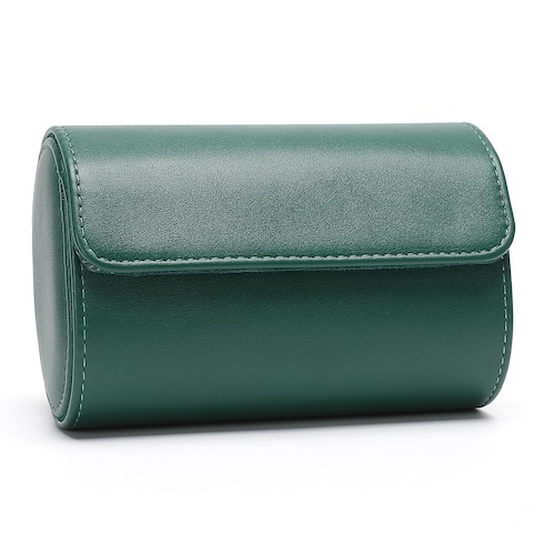 Pu Leather Watch Box 2 Slot Green